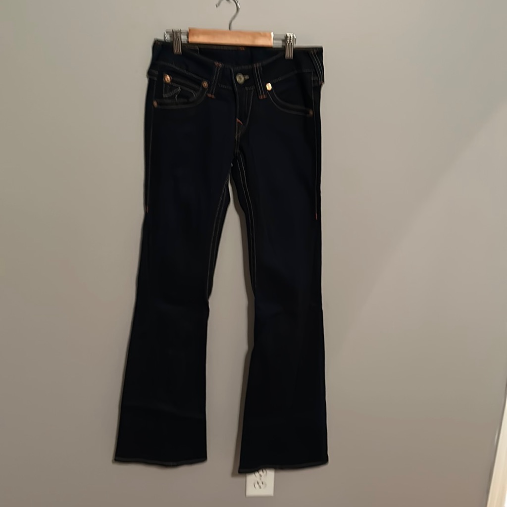 Tru Religion Flare Style Jeans Size 28 One Of A Kind!!!